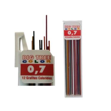 Imagem de Grafite 0.7 mm Colorido Cores Sortidas Para Lapiseira - CIS
