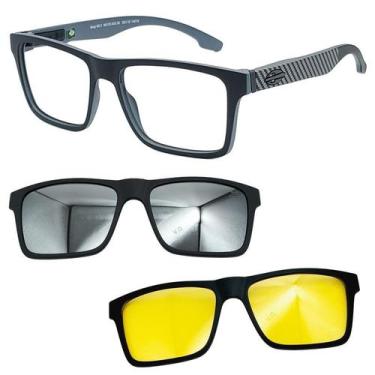 Imagem de Oculos Mormaii Swap NG 2 6153 AGA com 2 Clipons - Escolha, Prata, Notu