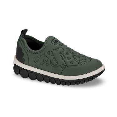 Imagem de Tênis Infantil Menino Bibi Roller 2.0 Verde Preto Dino
