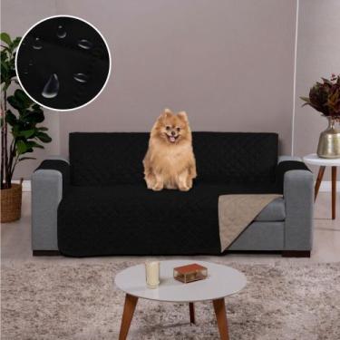 Imagem de Capa de Sofa Impermeável 2+3+4 Lugares Caqui-Tabaco - Charme do Detalh