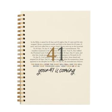 Imagem de OXW Cadernos de diário bíblico para anotações, diário cristão Your 41 is Coming, diário de oração das escrituras para mulheres, caderno de estudo da Bíblia, caderno espiral pautado pela faculdade, 14