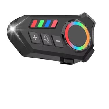 Imagem de Fone De Ouvido Para Capacete Bluetooth Headset Rgb Sem Fio