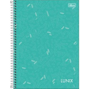 Imagem de Caderno Universitário L u n i x Colorido 20 x 27,5 1 Matéria 80 Folhas - Tilibra (Azul, Laranja, Preto, Rosa, Roxo e Verde) (Verde)