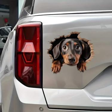 Imagem de Adesivo De Carro Dachshund