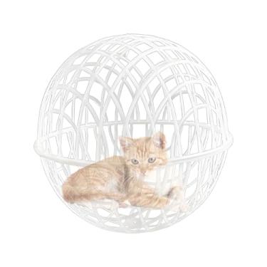 Imagem de Gaiola de bola de frango, bolas de frango - Gaiola de frango rolável,Round Portable Poultry Coop Safety Feeding Chick Gabinete para coelhos, patos e pombos