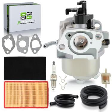 Imagem de partszen 16100-ZG9-M12 GXV140N2TA Kit de carburador para Honda 6865059 BE52BD GXV140 HR215 HRB215 HRM215 HRC215 Motores com filtro de combustível com vela de ignição com filtro de ar