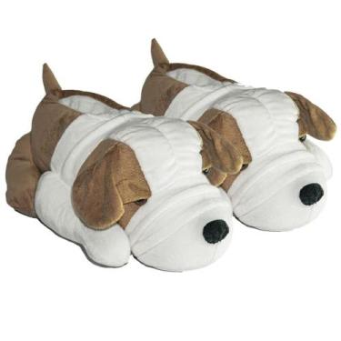 Imagem de Pantufa Bulldog Unissex Inverno Quentinha Solado Borracha - EGL IMPORT