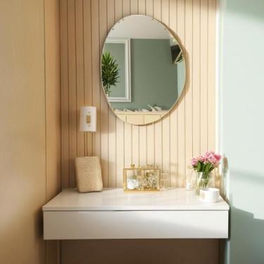 Imagem de Camarim Suspenso com Gaveta para Maquiagens Multifuncional - Kelan, Pe