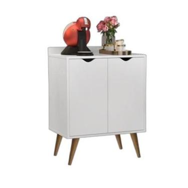 Imagem de Aparador 2 Portas Buffet Espresso Cantinho Café Pés Palito - Comprar M
