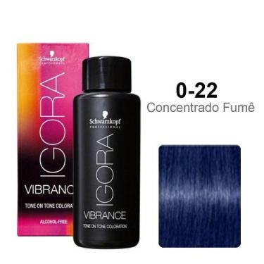 Imagem de Schwarzkopf  Igora Vibrance 0-22 Potencializador Fumê (Azul) 60ml, UNI