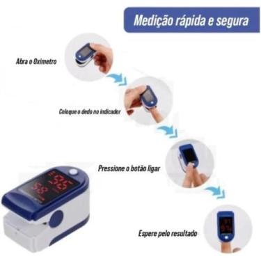 Imagem de Oximetro Digital Medidor De Saturação De Oxigênio Copa - WCAN