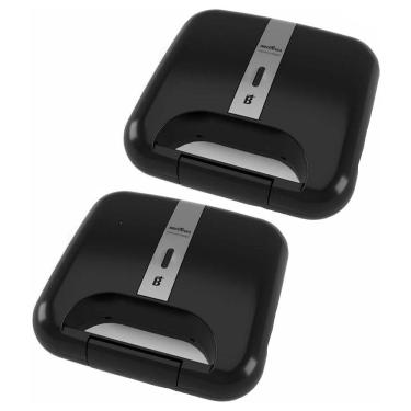 Imagem de Kit 2 Sanduicheiras Britânia BGR02PI Antiaderente 750W 127V