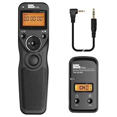 Imagem de Cabo de liberação do obturador remoto para Panasonic, PixEL TW-283 L1 com controle remoto sem fio para câmeras Panasonic
