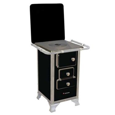 Imagem de Fogão a Lenha  00 Preto Com Tampa 00TPR  Met.Venâncio