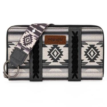 Imagem de Bolsa tipo carteira Wrangler Western Aztec Clutch, pulseira feminina