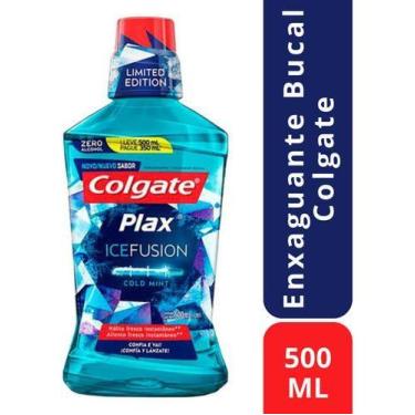 Imagem de Enxaguante bucal Plax Ice Fusion Cold Mint 500Ml Colgate