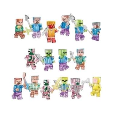 Imagem de Mini Humanóide Figuras Blocos De Construção Brinquedos Infantis Presen