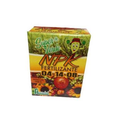 Imagem de Fertilizante Npk 04 14 08 Flores E Frutos Super Verde 1Kg - Vitaplan