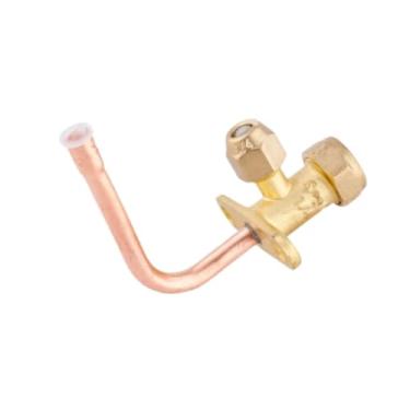 Imagem de IEUDNS Válvula de parada de ar condicionado, parada de alta e baixa pressão, manutenção robusta, fácil instalação, válvula de serviço de cobre de 90 graus, 6.35 Mm