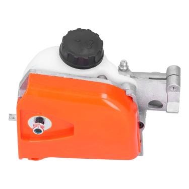 Imagem de Motosserra Gearbox Gear Head Assembly Alta qualidade manganês aço plástico durável peça de reposição para agricultura florestal 14x10cm 597g (26mmx7 dentes)