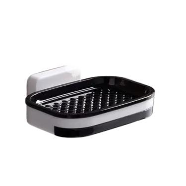 Imagem de Saboneteira com Ventosa Fixação Segura - Design em Folha Natural para Banheiro, Viagem e Bebê | Porta Sabonete com Dreno Automático e Base Antiderrapante(1)