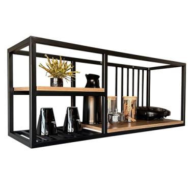 Imagem de Prateleira Aerea Industrial Suspensa Sala Cozinha