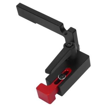 Imagem de lyrlody Mitre Stop Stop T Trilha T 75 Tipo Limitador de Rampa de Galhetas de Liga de Alumínio para Projetos de Madeira Com Ajuste Sem Esforço Fixação Segura Design Compacto