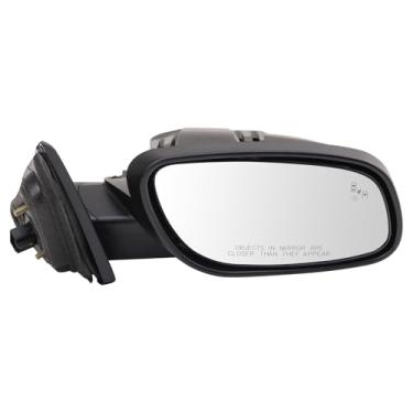 Imagem de TRQ Espelho com calor, com memória, sem espelho Spotter Compatível com Ford Taurus 2010-2019 FO1321645