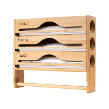 Imagem de Organizador de alumínio para gaveta, dispensador organizador de alumínio | Suporte multifuncional para organização de armazenamento de recipiente para armário de parede de despensa de