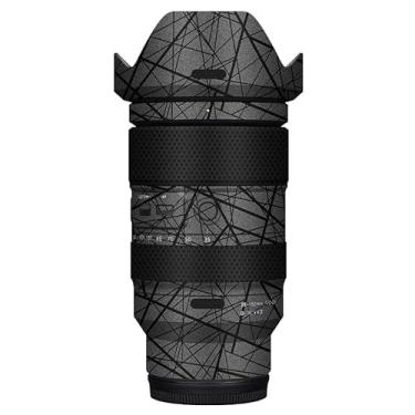 Imagem de 35 150 Película protetora para lente de câmera película protetora adesivo anti-arranhões adequado para Tamron 35-150 mm F2-2.8 adequado para Nikon Mount (cinza cruzado)