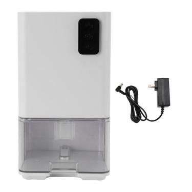 Imagem de HEEPDD Desumidificador Portátil, 300 Ml/dia, Tanque 1.2L, Com Função de Secagem de Roupas, Para Quarto e Sala, Branco