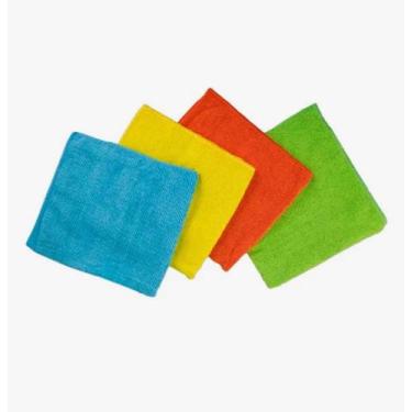 Imagem de Pano Flanela Microfibra 60 X 80 Cm - Kit 15 - Neves