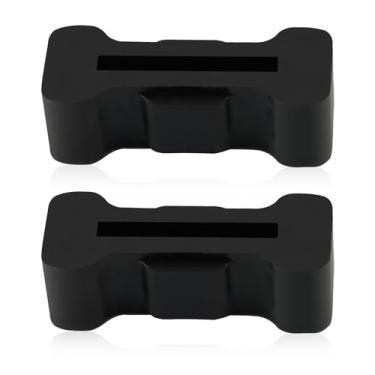 Imagem de 2 peças amortecedores de trava de borracha para porta traseira compatíveis com Chevrolet S10 GMC Sonoma 1994-2004 Substituir #:15726082