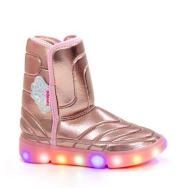 Imagem de Bota Infantil Novope Rose Metalizado-Unissex