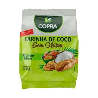Imagem de Farinha de Coco Sem Glúten Copra 400g
