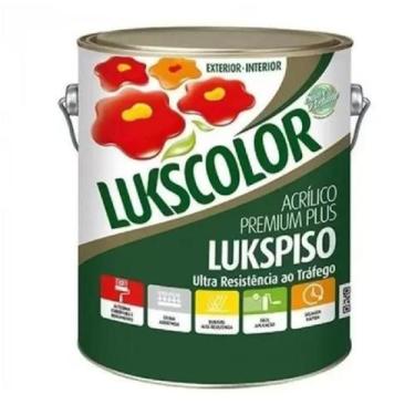 Imagem de Tinta Piso Acrílica Premium Lukspiso Fosco 3,6 Litros  - LUKSCOLOR, Ci