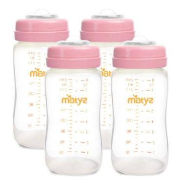 Imagem de Frascos de coleta e armazenamento de leite materno Matyz 240 ml, pacot