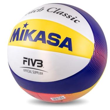 Imagem de Bola Vôlei de Praia Profissional BV552 VXL30 Tamanho Padrão Oficial Original Leve Macia Impermeável Resistente FIVB Areia Beach Classic