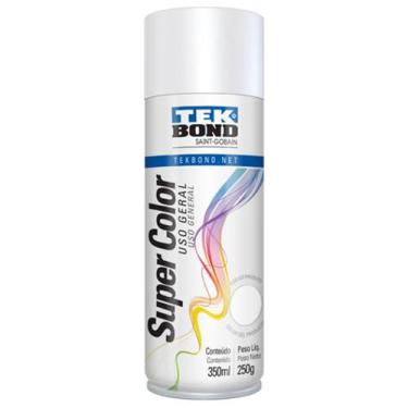Imagem de Tinta Branco Fosco Uso Geral 350 ml - Tekbond, Branco Fosco