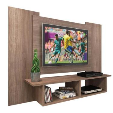 Imagem de Painel Roger para TV até 48 Polegadas Fellicci Cor Teka - Estrela Móve
