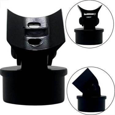 Imagem de Conexão Angular AG02 Guarda Corpo Corrimão 2 Pol - Preto - Fast Vidros