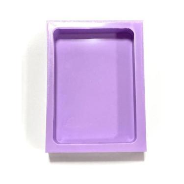 Imagem de R498 molde de silicone eternização 2cm retângulo resina decorar - conf