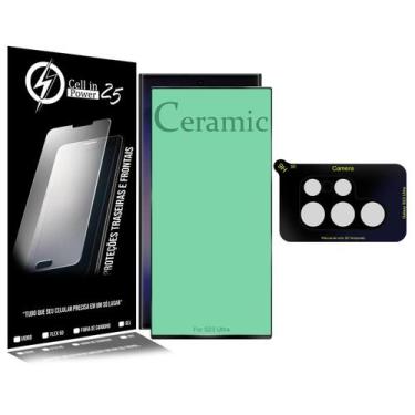 Imagem de Película De Ceramica 3d 9d + Película De Camera Para Galaxy S23 Ultra 