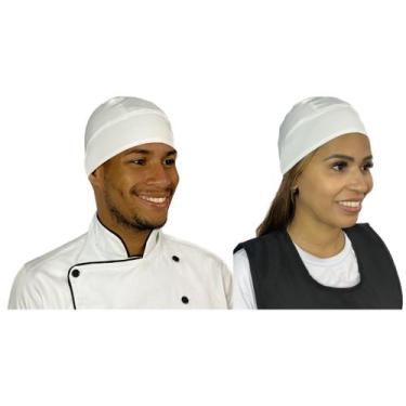 Imagem de Bandana Uniforme Ideal Para Cozinha Atendente Lanchonete Garçonete Gar