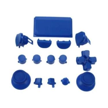 Imagem de Conjunto Completo De 18 Cores De Botões D-Pad Para Joysticks Para Cont