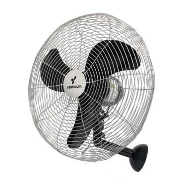Imagem de Ventilador de Parede Ventisilva Bivolt 50cm Venti50P Preto Cromado