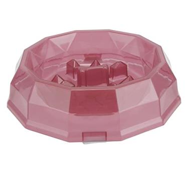 Imagem de Tigelas para Cães de Alimentação Lenta, Grau Alimentício, Evitam Engasgos, Tigelas para Cães de Auxílio Digestivo, Tigela de Quebra-cabeça de Alimentação Lenta para Cães de (Roxa)