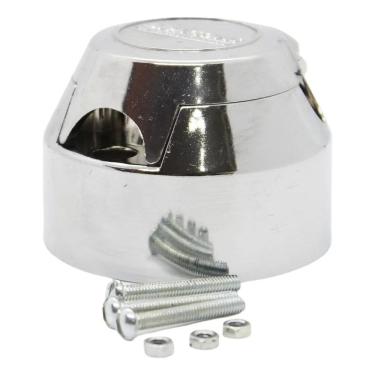 Imagem de 2X Tomada Fêmea 6 Polos Para Engate Reboque Carretinha Croma