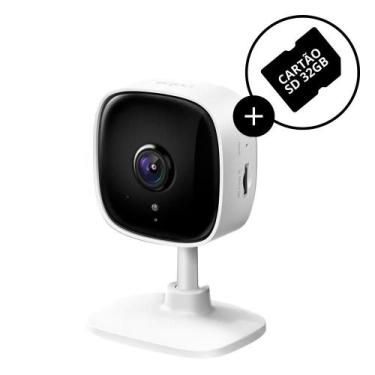 Imagem de Câmera de Segurança TAPO C110 TP-Link Wi-Fi IP Smart 3MP com Cartão 32