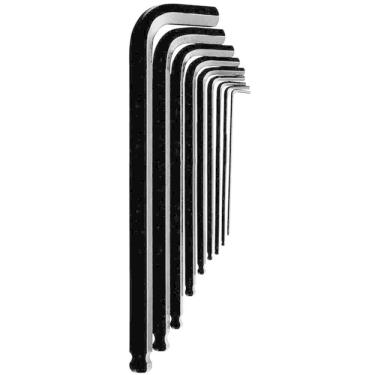 Imagem de Jogo De Chaves Hexagonais Abaulada Com 9 Peças - 44460209 - Tramontina Jogo Chave Hexagonal 9pcs 44460209 Tramontina